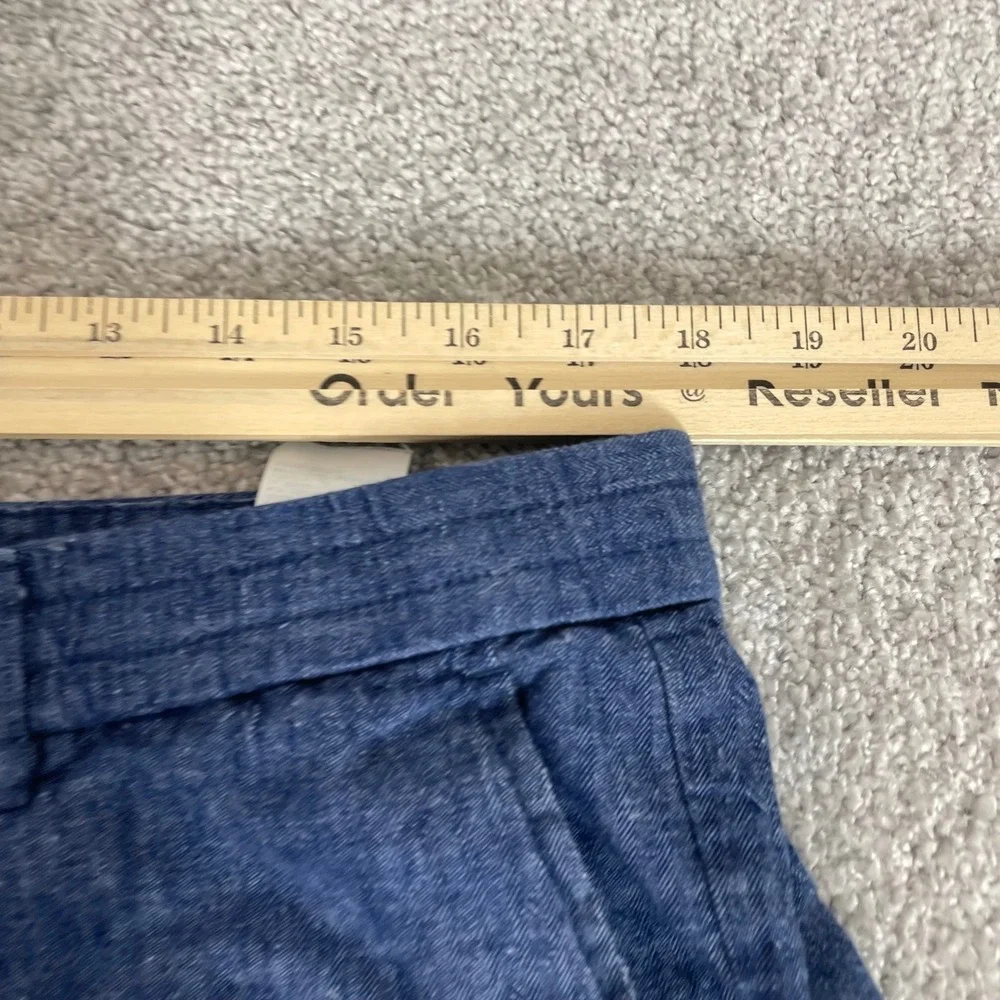 Banana Republic Chinos Mens 36x30 Linen Cotton Mason Athletic Tapered (Tg 36x28)
